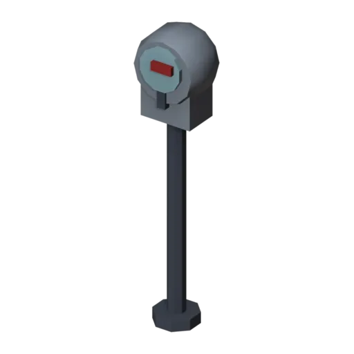 Parking meter, 3D model