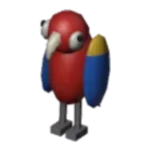 Parrot, 3D model