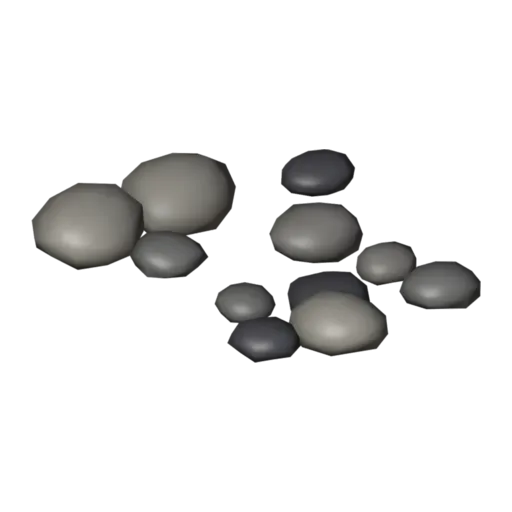 Pebbles, 3D model