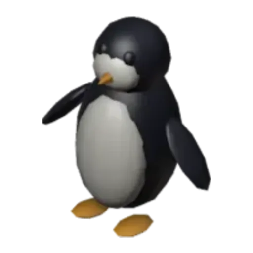 Penguin, 3D model