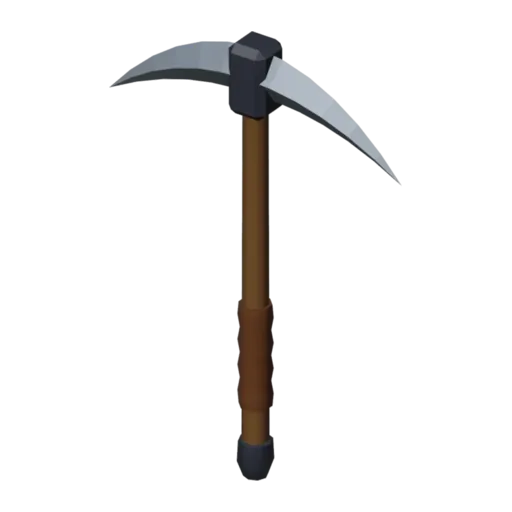 Pickaxe, 3D model