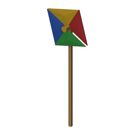 Pinwheel, 3D model