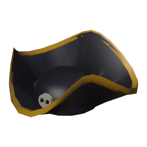 Pirate hat, 3D model