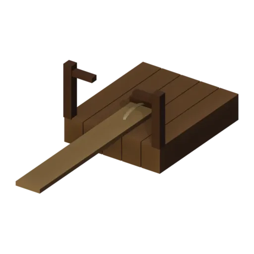 Planche, modèle 3D
