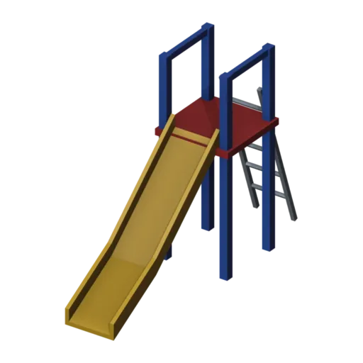 Slide, 3D model