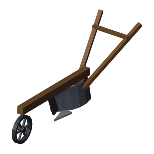 Plough, 3D model