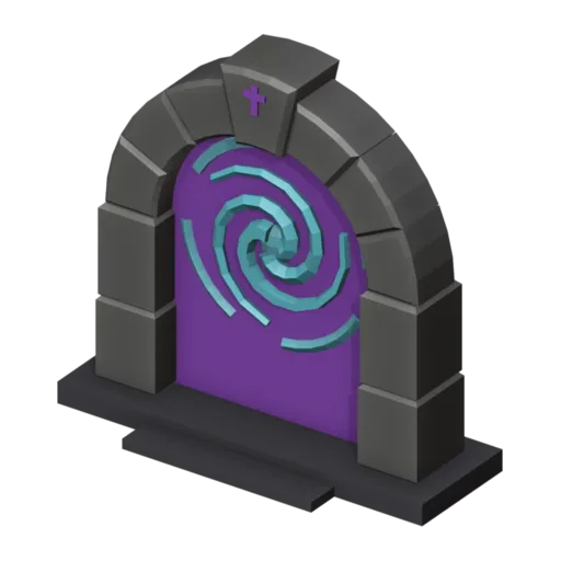 Magic portal, 3D model