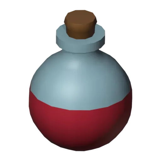 Potion, 3D model