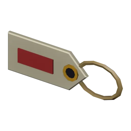 Price tag, 3D model