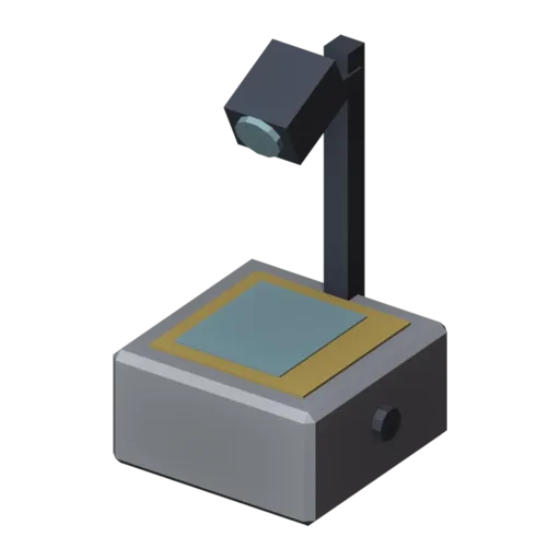 Projector, 3D model