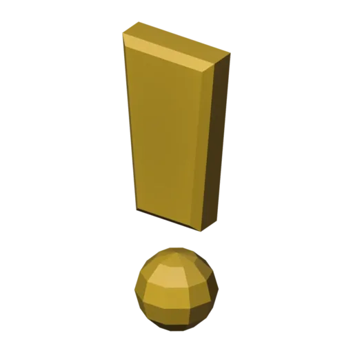 Quest marker, 3D model