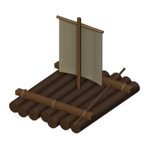 Balsa, modelo 3D