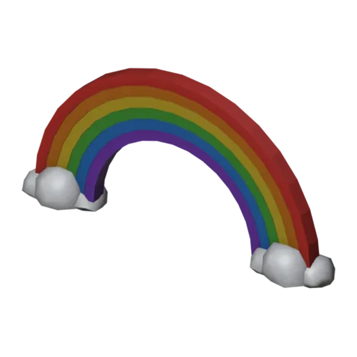 Rainbow, 3D model