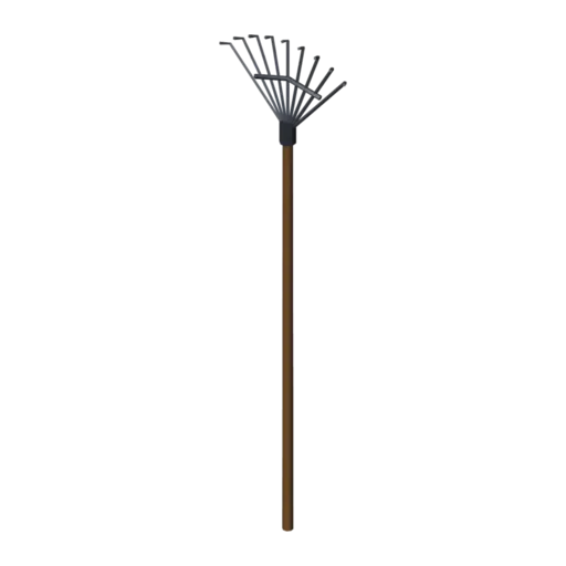 Rake, 3D model