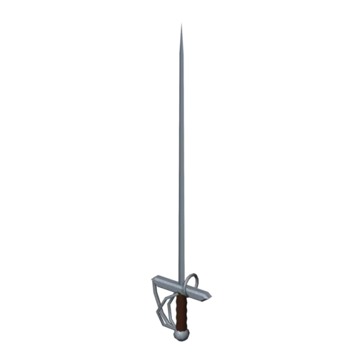 Rapier, 3D model