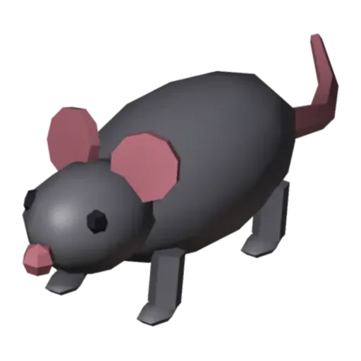 Rat, modèle 3D
