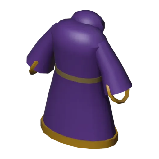 Mage robe, 3D model