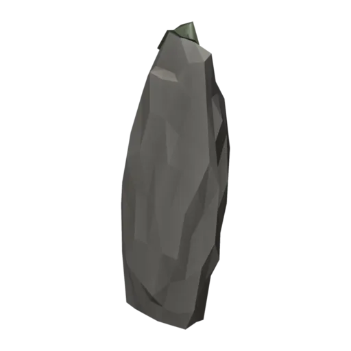 Standing stone, 3D model