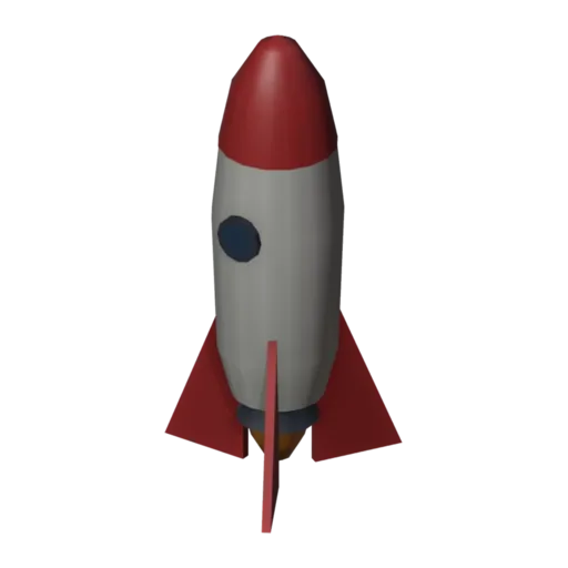 Rocket, 3D model