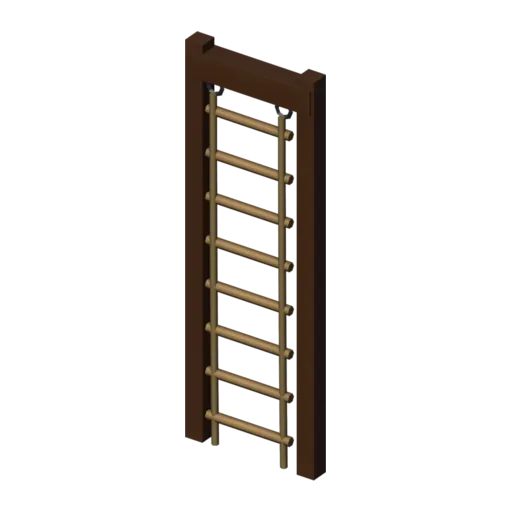 Rope ladder, 3D model