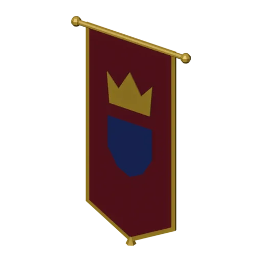 Royal tapestry, 3D model