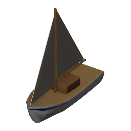 Velero, modelo 3D