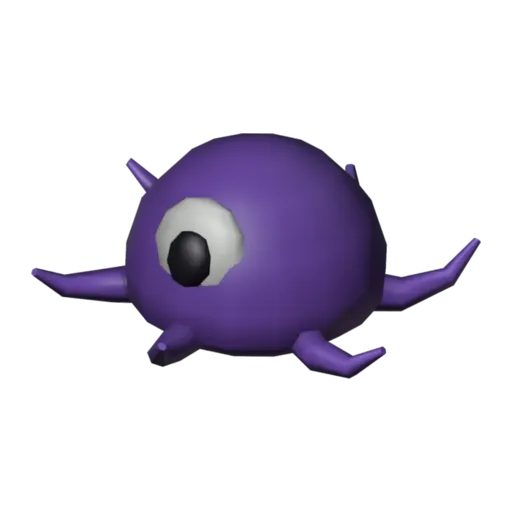 Alien blob, 3D model
