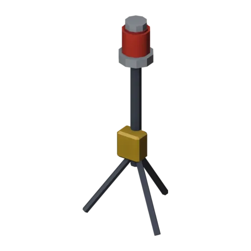 Baliza, modelo 3D