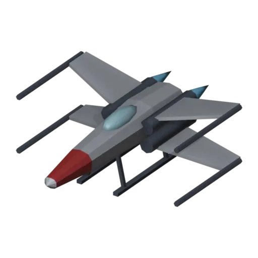 Caza estelar, modelo 3D