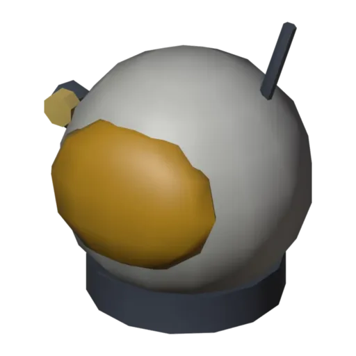 Space helmet, 3D model