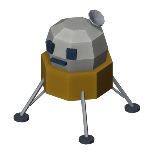 Lander, 3D model