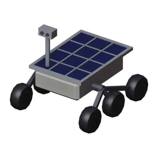 Rover, 3D model