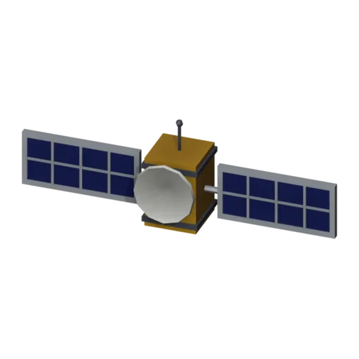 Satellite, 3D model