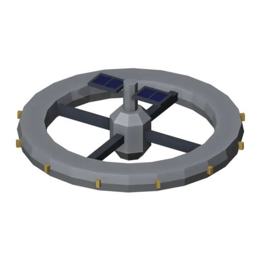 Space station, 3D model