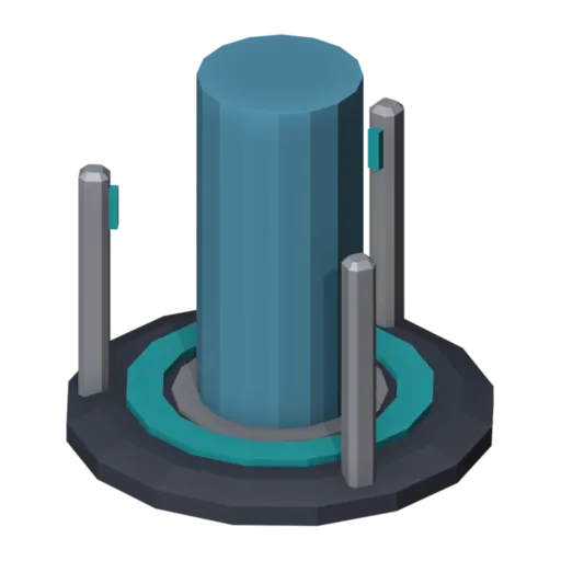 Teleporter, 3D model