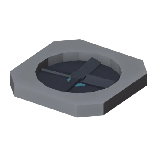 通风口,3D 模型