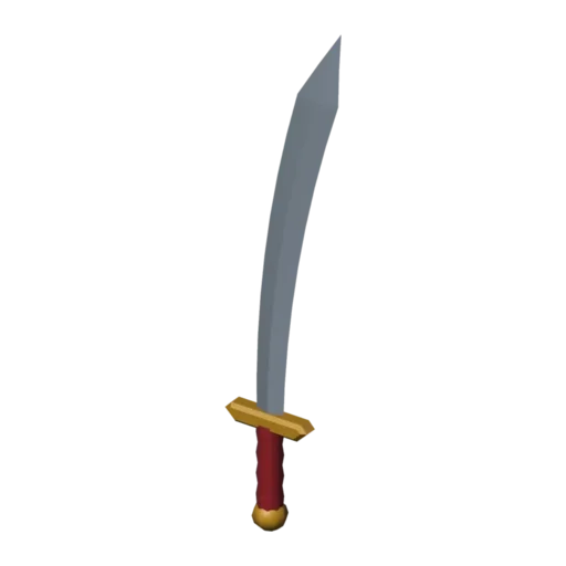 Scimitar, 3D model
