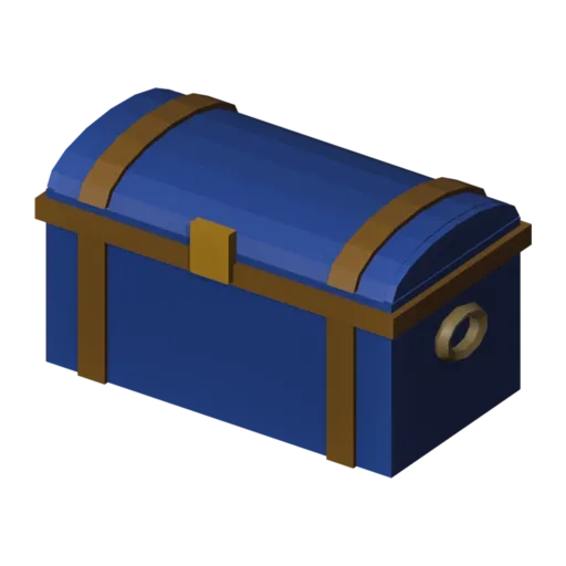 Sea chest, 3D model