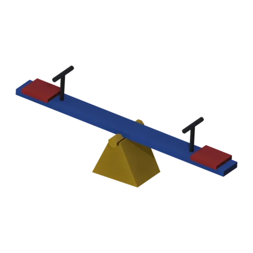 Seesaw, 3D model
