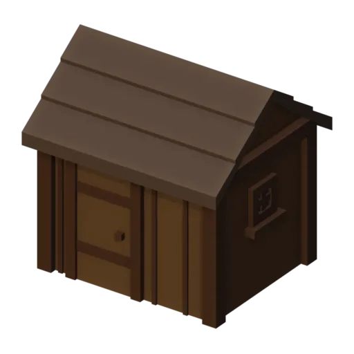 Shed, 3D model