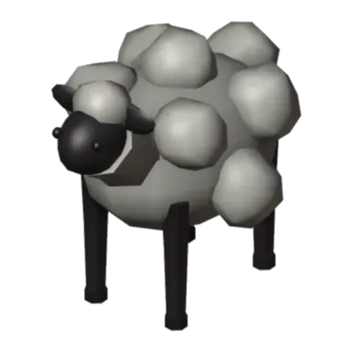 Овца: 3D-модель