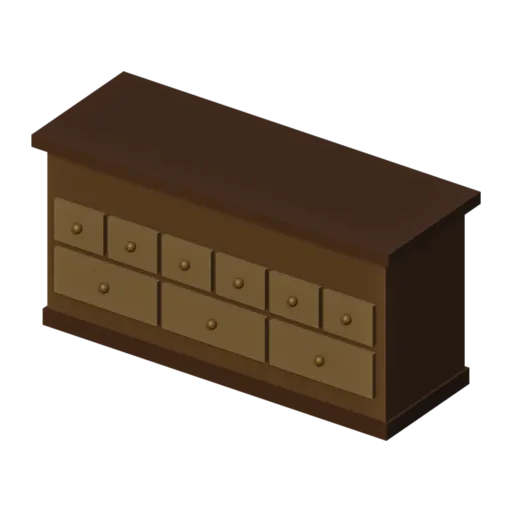 Shop counter, 3D model