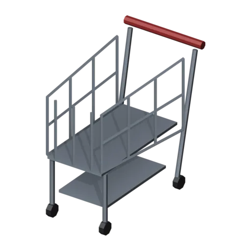 Shopping trolley, 3D model