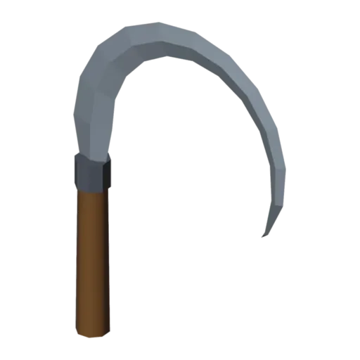 Sickle, 3D model