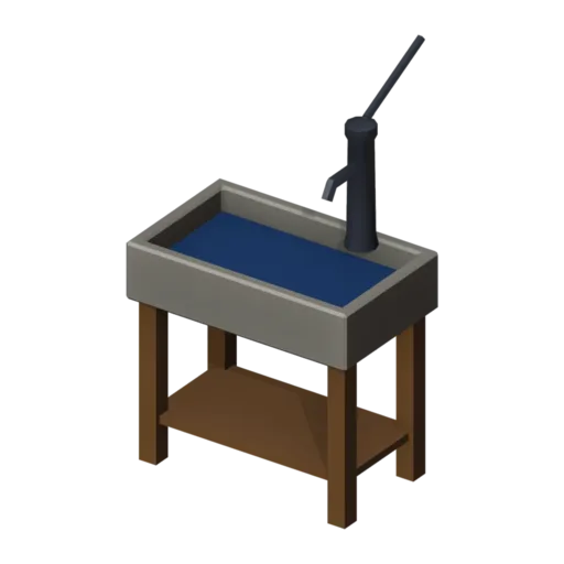 Sink, 3D model