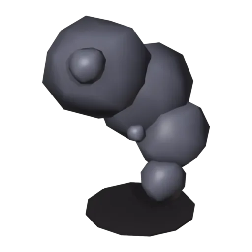 Smoke puff, 3D model