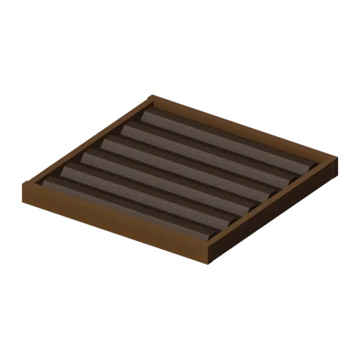 Tilled soil, 3D model