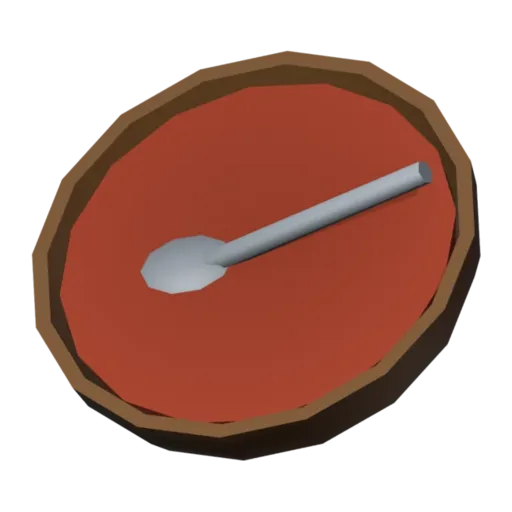 Soup bowl, 3D model