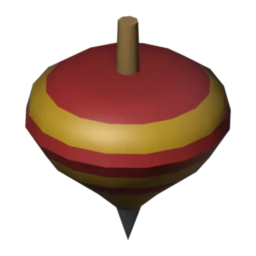 Spinning top, 3D model