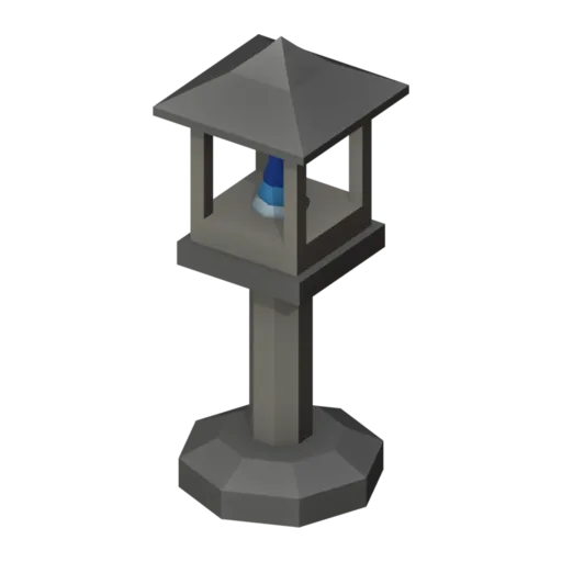 Spirit lantern, 3D model